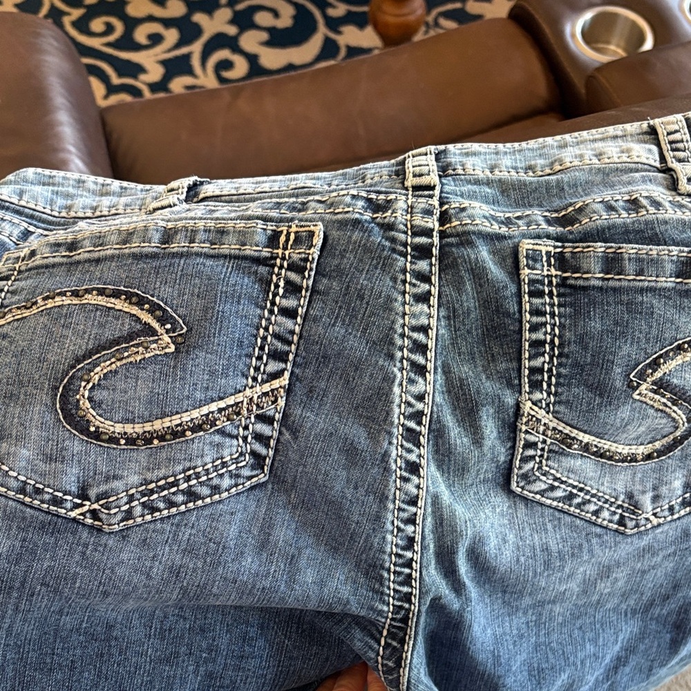 Silver Jeans Women's Classic Blue Boot Cut - Picture 7 of 12